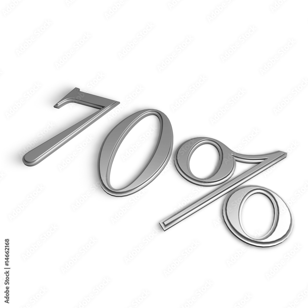 70 percent 70 percent