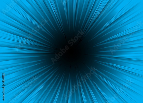 Blue burst vector