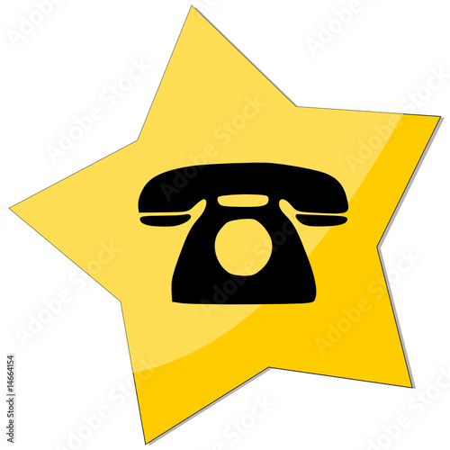 icon e-commerce, telephone