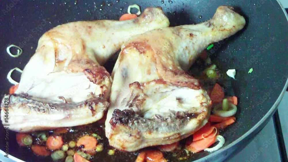 huhn in der pfanne huhn in der pfanne