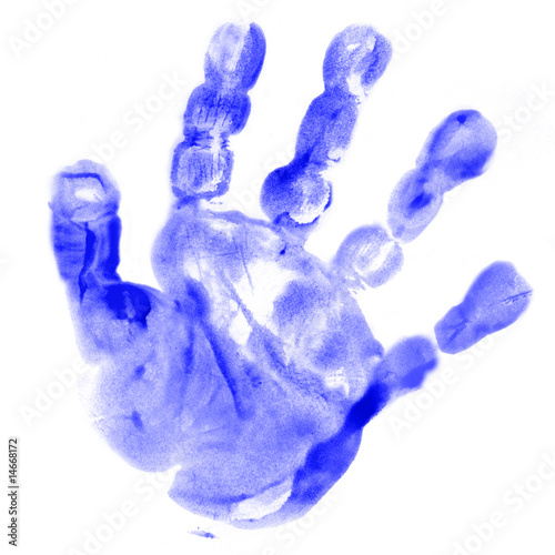 baby right handprint