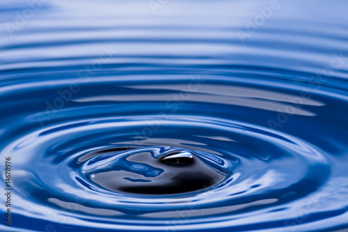 Blue water