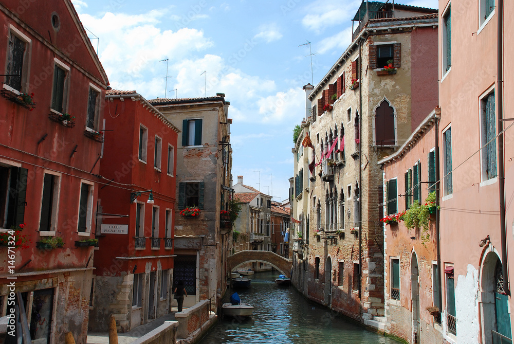 Kanal in Venedig