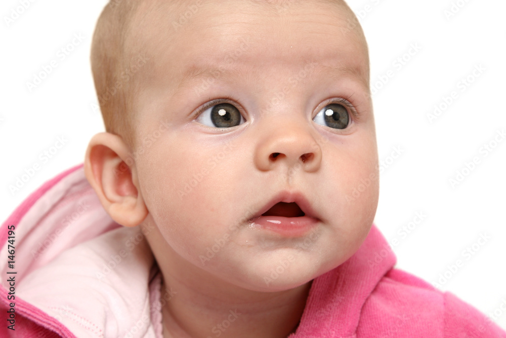 Close-up portrait of adorable baby Close-up portrait of adorable baby