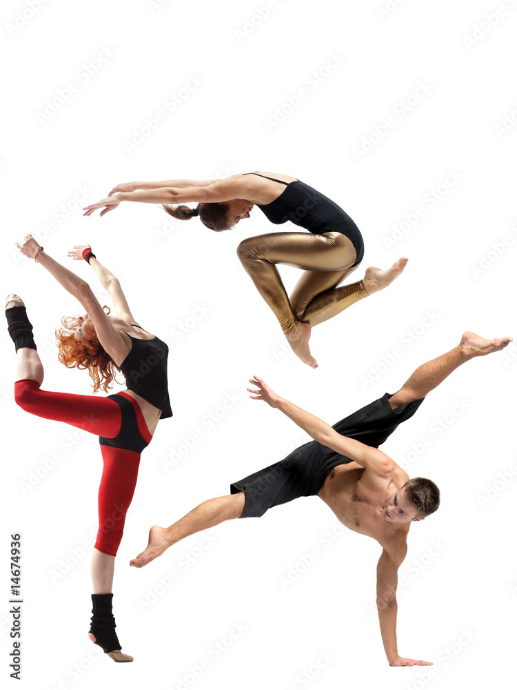 Naklejka premium the dancer