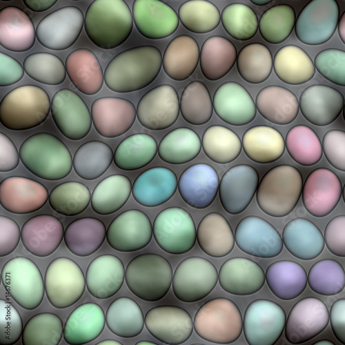 colored pebbles
