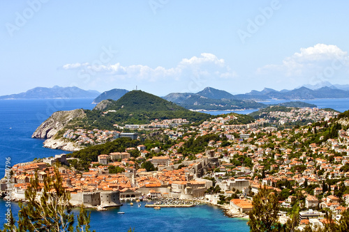 Fototapeta Naklejka Na Ścianę i Meble -  Coast of Dubrovnik Croatia