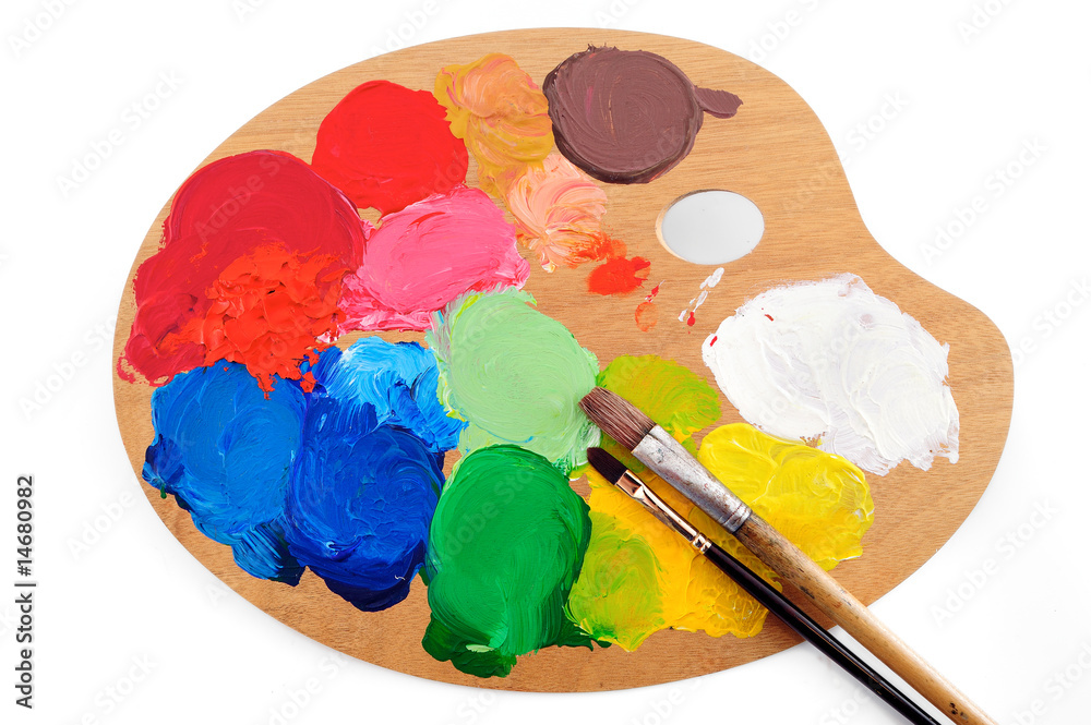 Fototapeta premium Paints