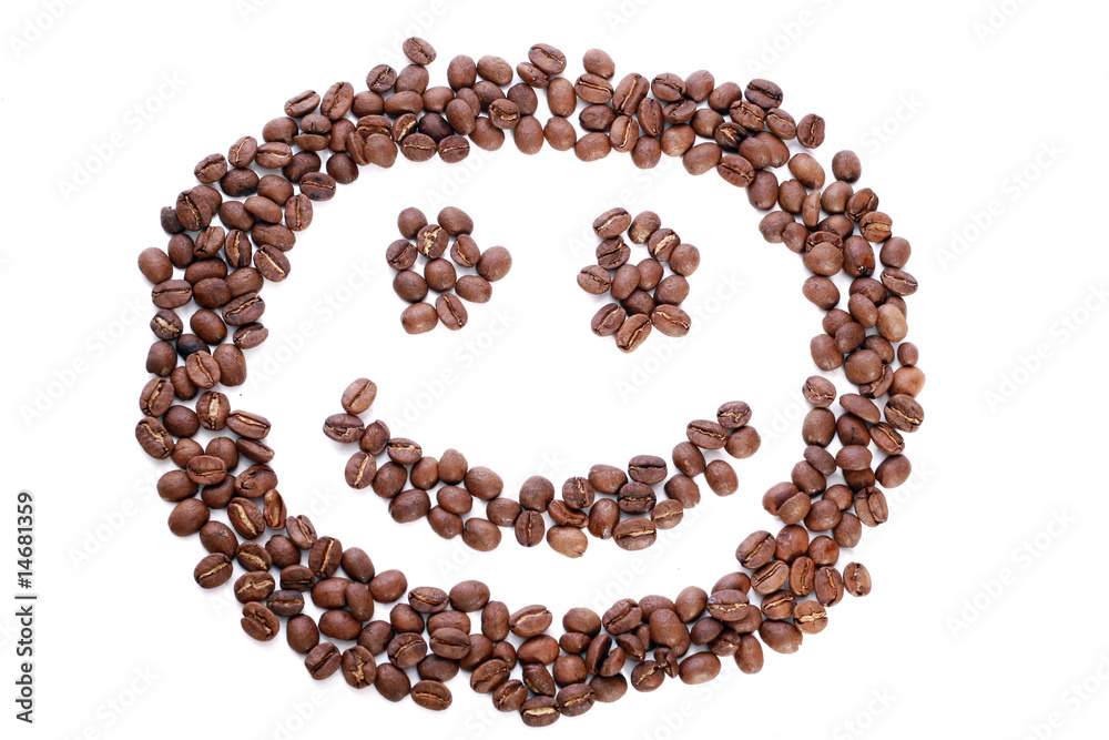 smile in coffee beans smile in coffee beans