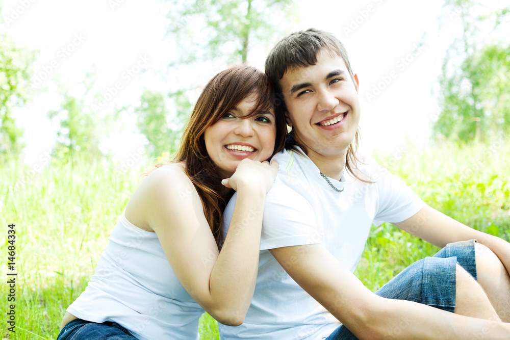 Fototapeta premium young couple