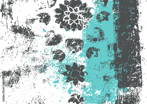 abstract mosaic with a space for a text