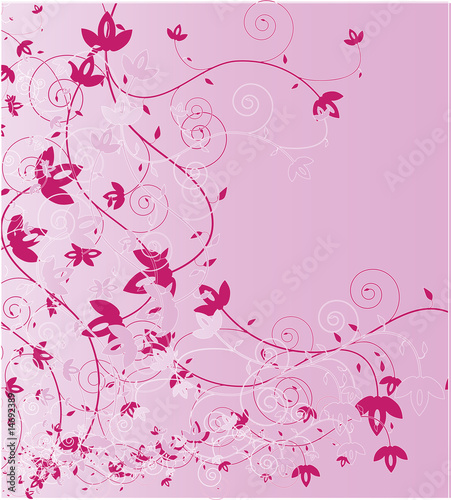 Floral background.