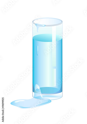 glass with water