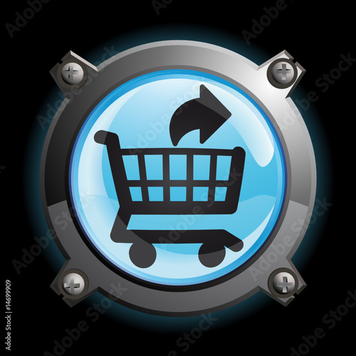 Bouton vider caddie