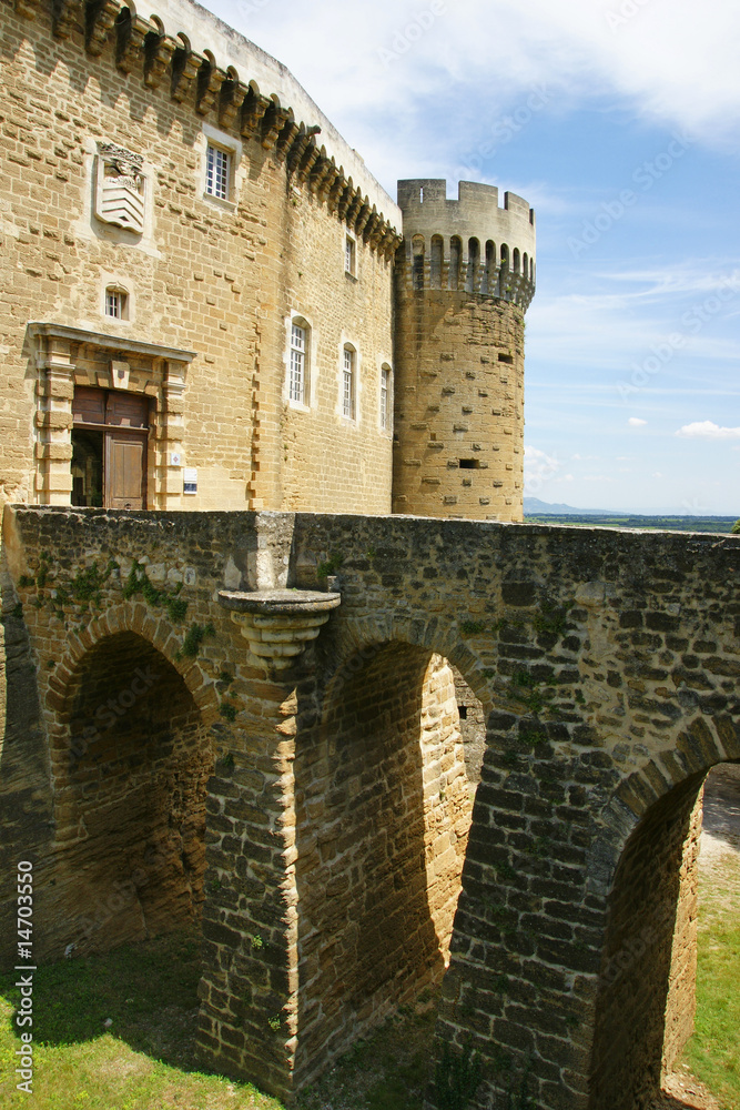 Obraz premium Château de Suze-la-Rousse