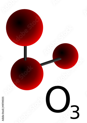 molécule d'ozone photo