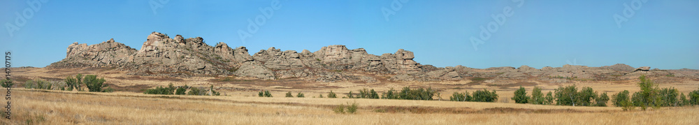ridge in desert