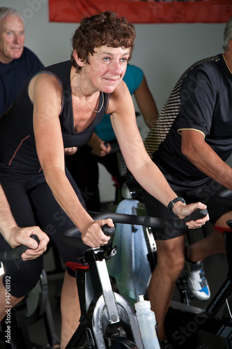 Mature spinning class