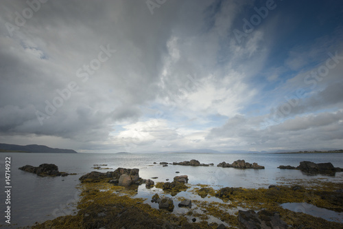 seascape with rocks in Broadford
