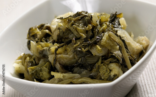 Cooked escarole