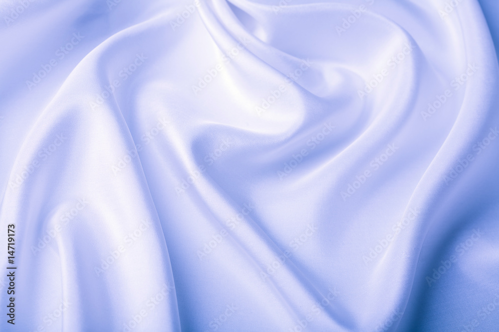 Obraz premium abstract blue silk background