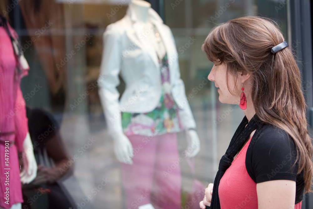 Fototapeta premium Windowshopping