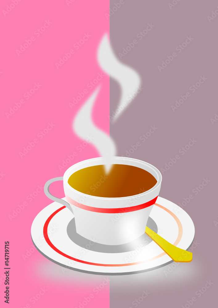Kaffee in Tasse Kaffee in Tasse
