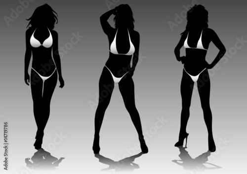 Girls in bikini