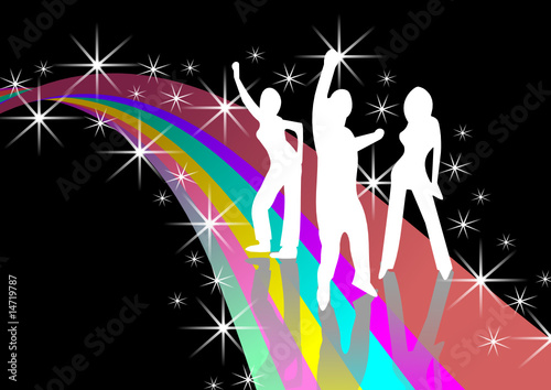 Flyer für Disco