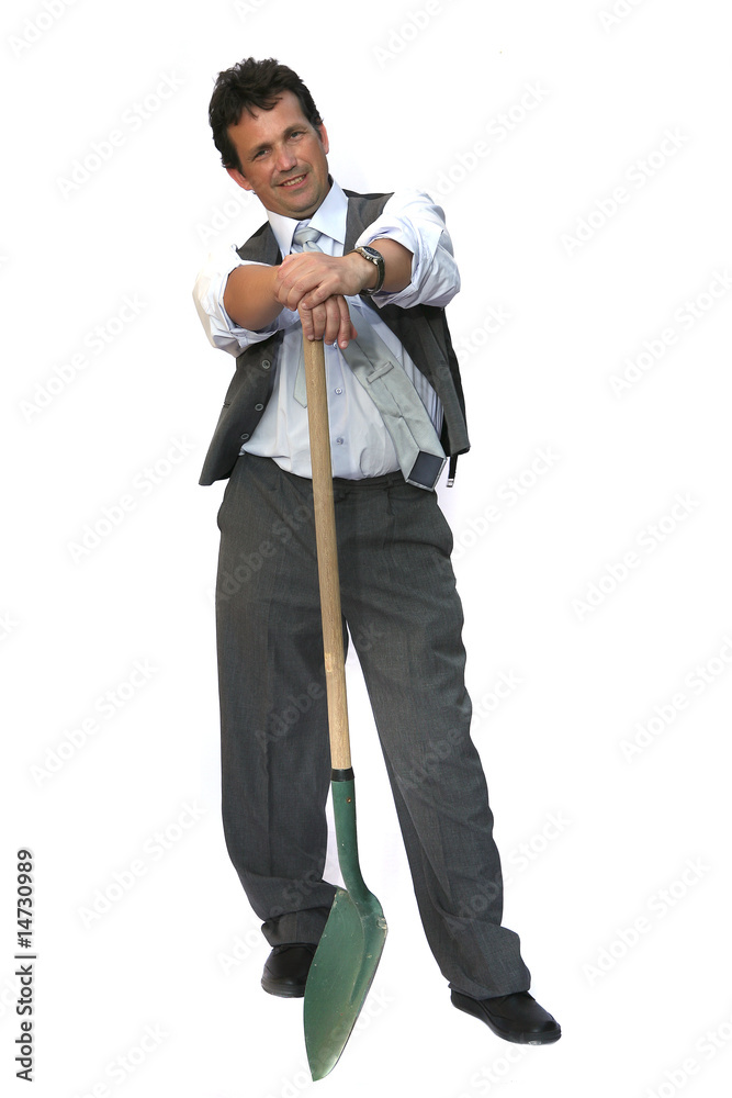 Obraz premium man in jacket