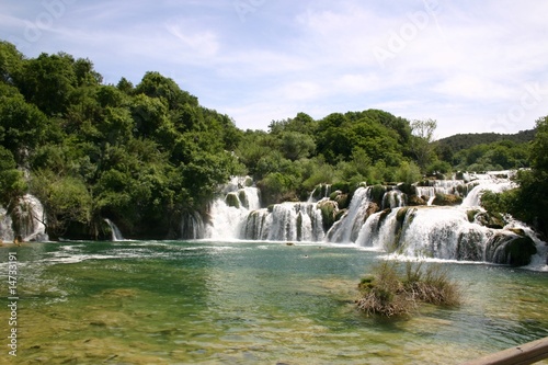 national park Krka  Croatia