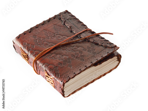 Leather-bound book