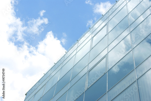 Glass facade