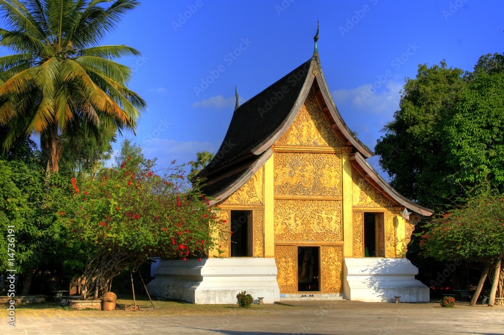 Temple in Luang Prabang, Lao / Laos