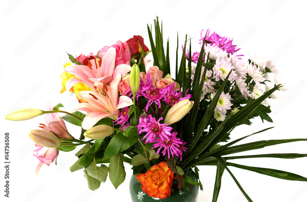 Fototapeta premium bouquet de fleurs colorées