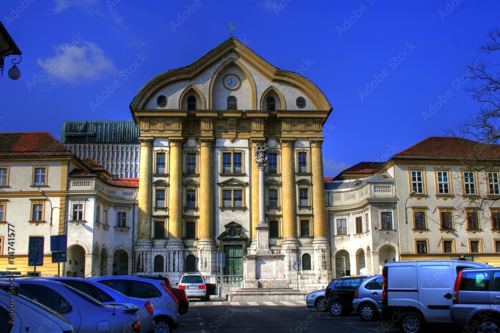 Fototapeta premium Laibach / Ljubljana - Slowakei (Slowakia)