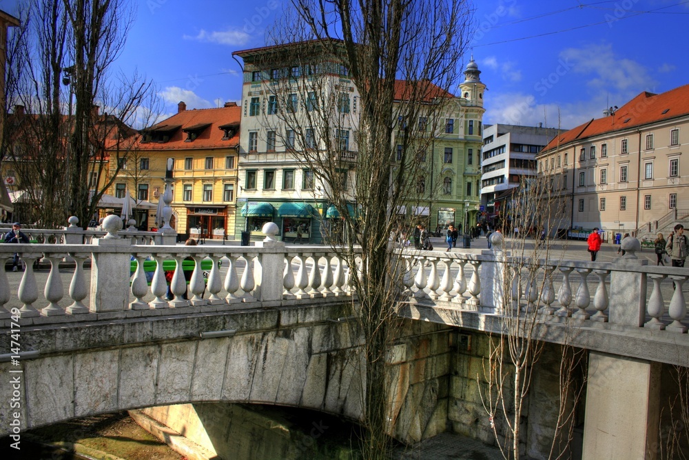 Obraz premium Laibach / Ljubljana - Slowakei (Slowakia)