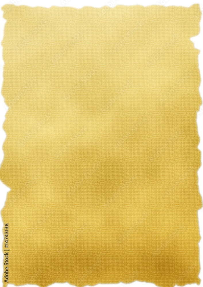 Papier ancien découpé