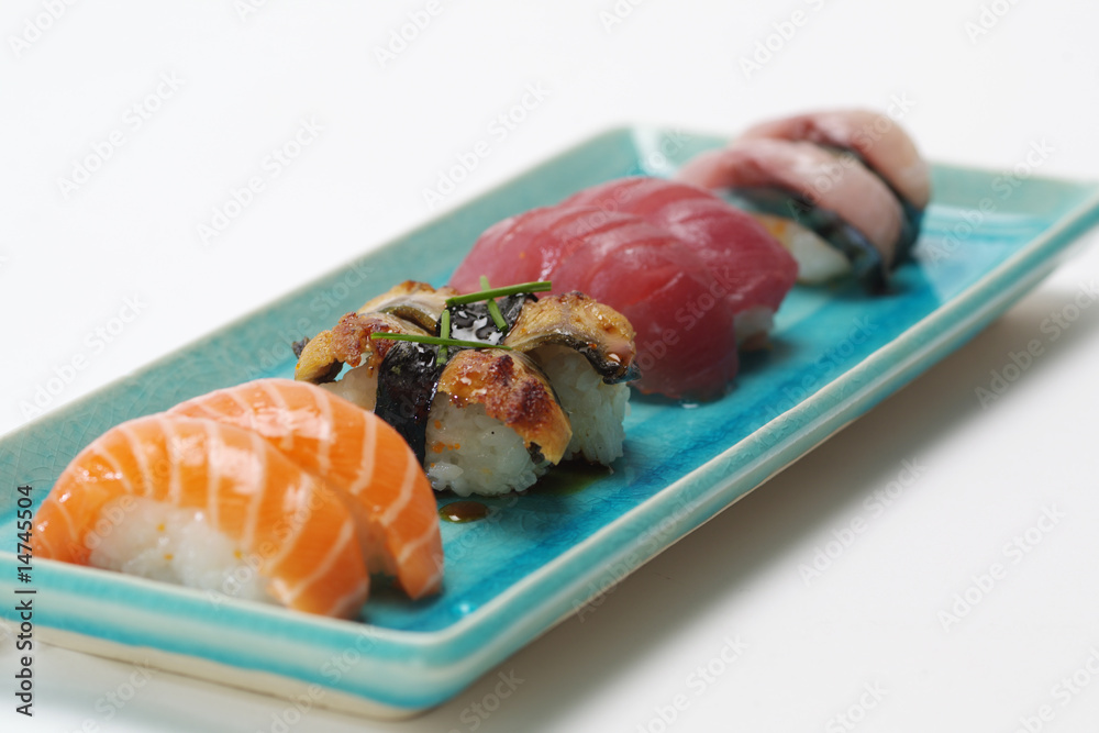 Sushi Dish on White Background 5 Sushi Dish on White Background 5