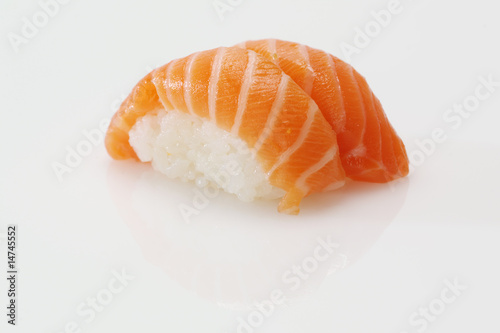 Sushi on White Background 6