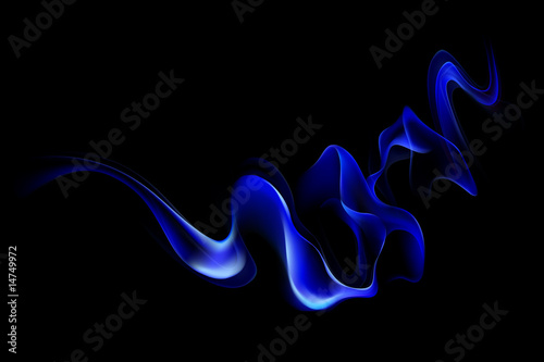 blue smoke vector