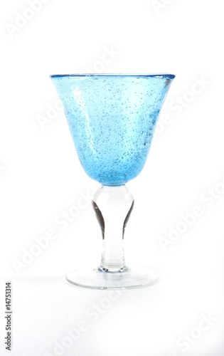Stock photo of a wine glass on a white background