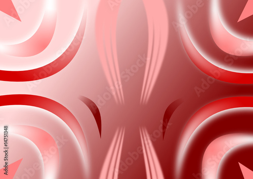 Linien und Wellen als Design