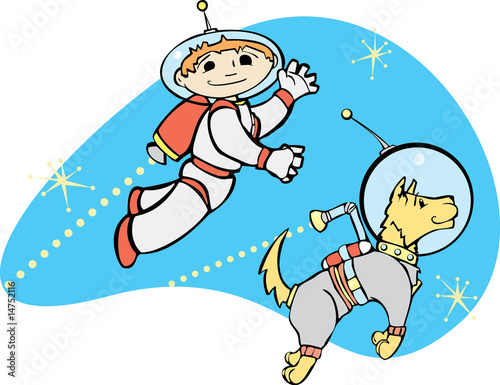 Jet Boy and Dog