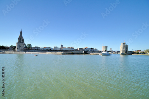 Panoramique sur les tours de La Rochelle