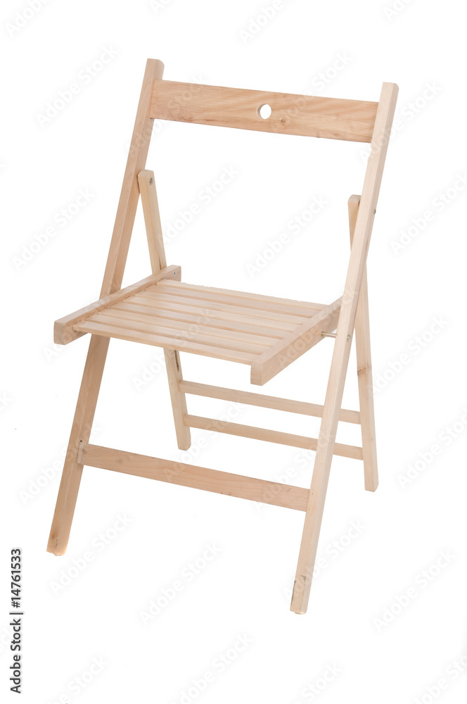 simply wood chair isolated in white simply wood chair isolated in white