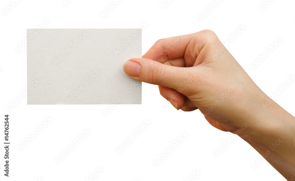 Fototapeta premium card blank