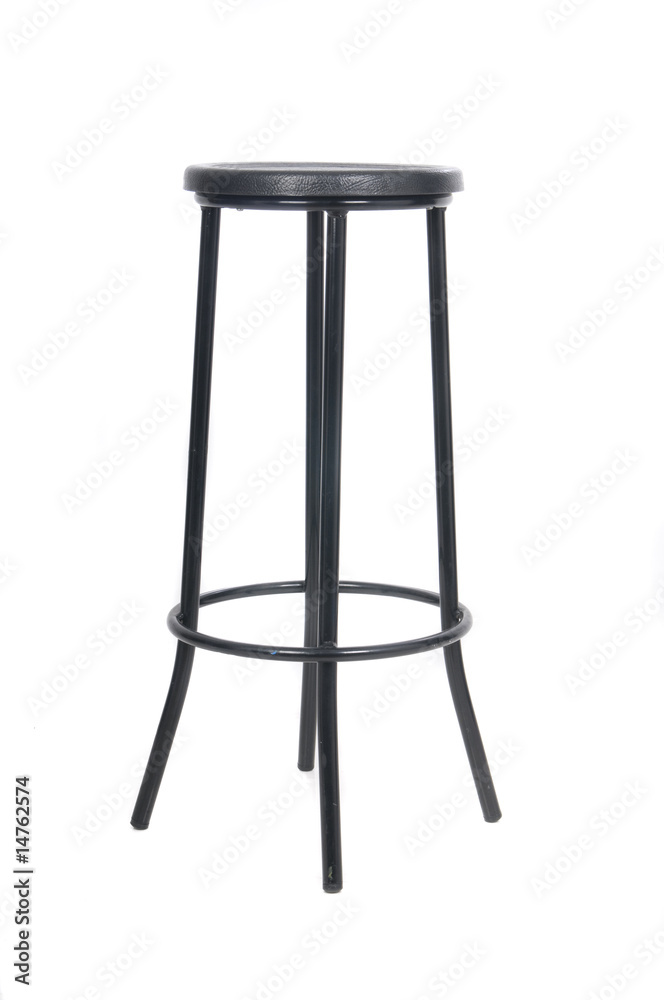 classical bar chair isolated in white classical bar chair isolated in white