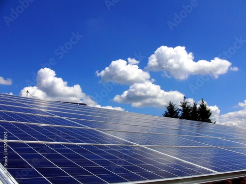 Solarzellen im Schwarzwald