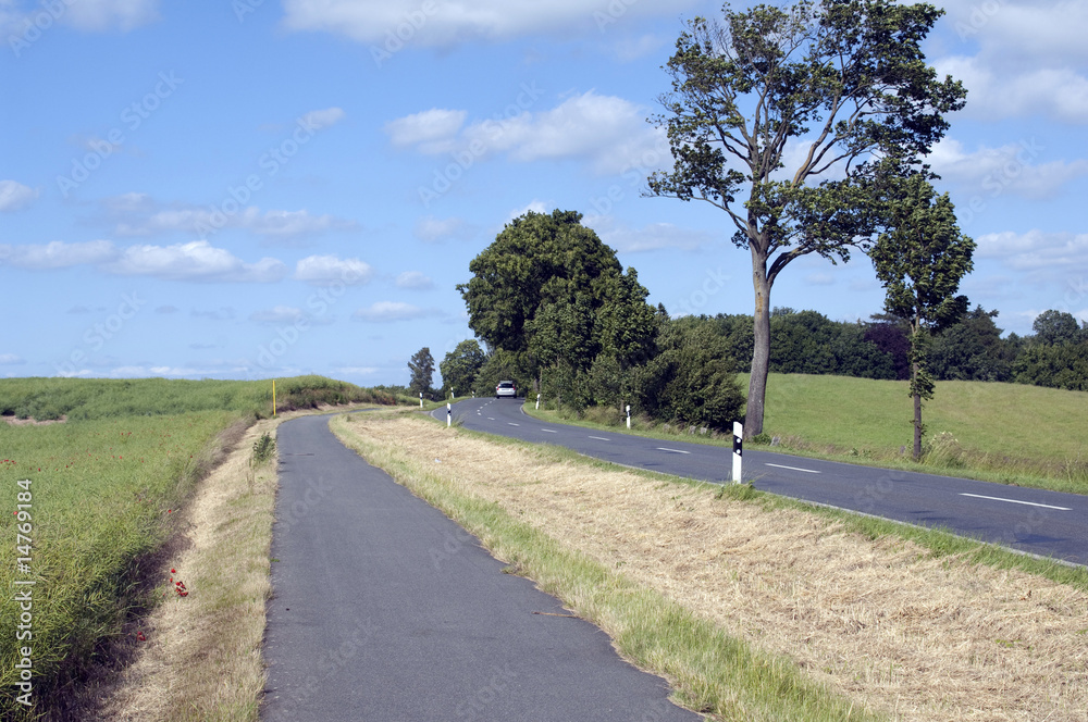 Landstraße bei Schwerin